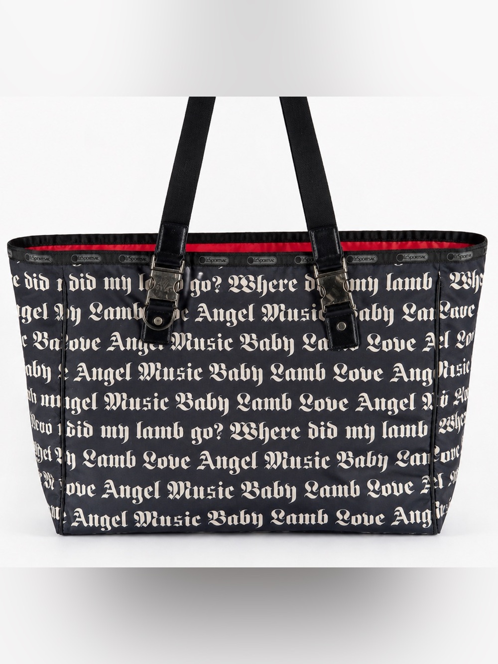 LeSportsac x Gwen Stefani L.A.M.B. Large Tote Bag Angel Music Baby Rare Y2K